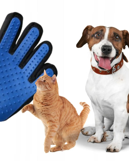LAZY GLOVE pirštinė šunų ir kačių kailiui šukuoti