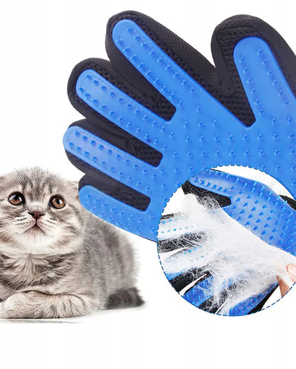 LAZY GLOVE pirštinė šunų ir kačių kailiui šukuoti