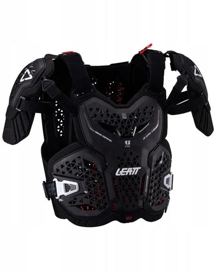 Leatt 4.5 Pro Evo krūtinės ir nugaros apsauga, juoda (172-184cm), L/XL