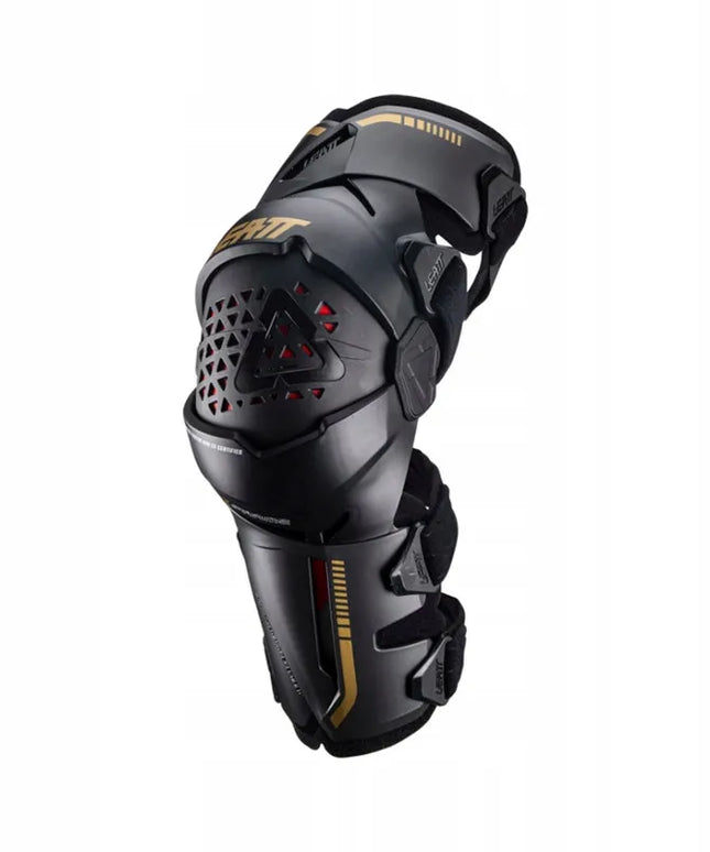 Leatt Z-Frame kelių įtvaras, pora, juodas, XL