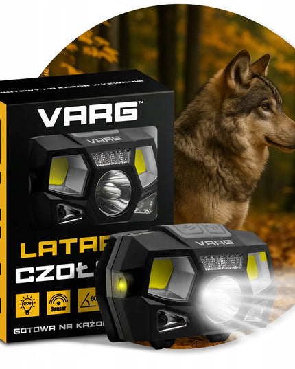 LED COB priekinis žibintas su judesio jutikliu, 750 lm, atsparus vandeniui