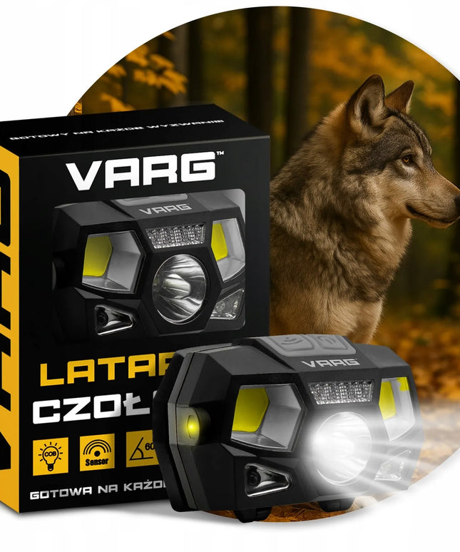 LED COB priekinis žibintas su judesio jutikliu, 750 lm, atsparus vandeniui