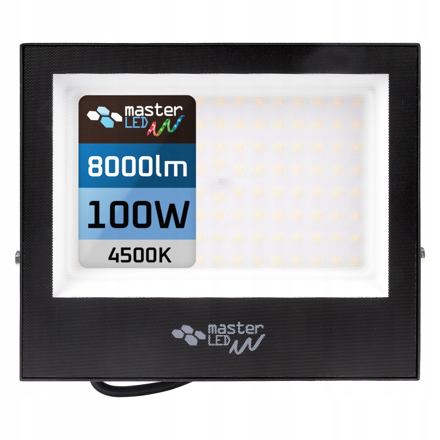 LED darbo šviestuvas ant trikojinio stovo 2x100W, vandeniui atsparus, profesionaliam statybų ir dirbtuvių apšvietimui