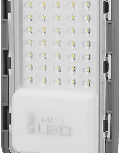 LED gatvių apšvietimo lempa 50W pilka IP65 5000lm stulpui lauko