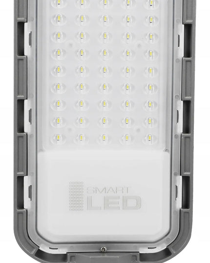 LED gatvių apšvietimo lempa 50W pilka IP65 5000lm stulpui lauko