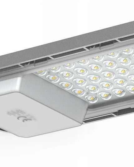 LED gatvių apšvietimo lempa 50W pilka IP65 5000lm stulpui lauko