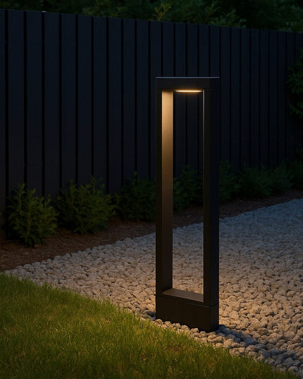 LED lauko stulpinis šviestuvas 60 cm 4000K Rio kolekcija, atsparus vandeniui sodui ir kiemui