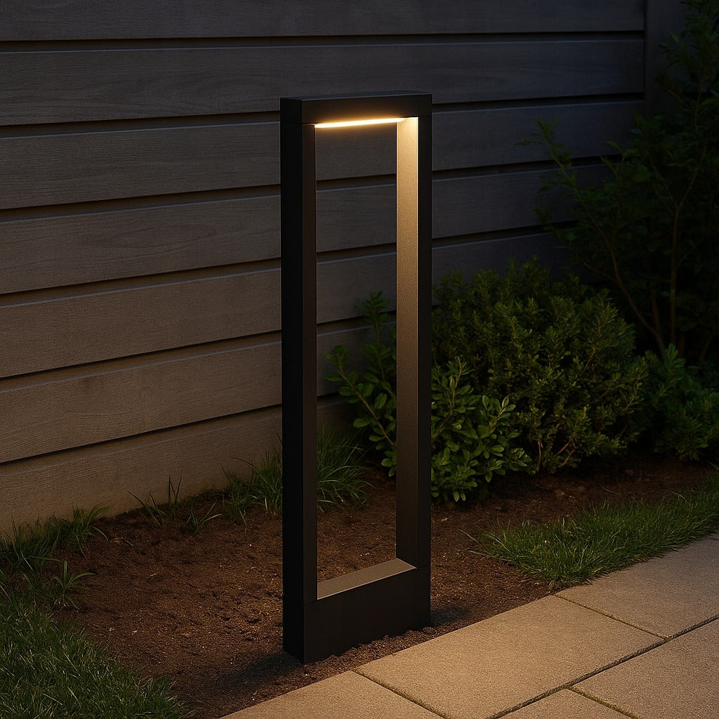 LED lauko stulpinis šviestuvas 60 cm 4000K Rio kolekcija, atsparus vandeniui sodui ir kiemui