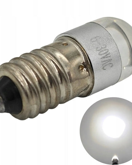 LED lemputė žibintuvėliams E10 6V-30V CREE balta šviesa