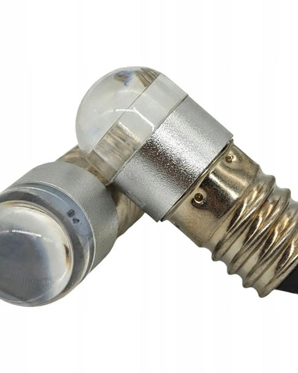 LED lemputė žibintuvėliams E10 6V-30V CREE balta šviesa