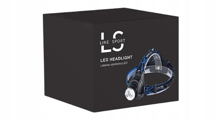 LED priekinis žibintas, atsparus vandeniui, įkraunamas per USB, Line Sport
