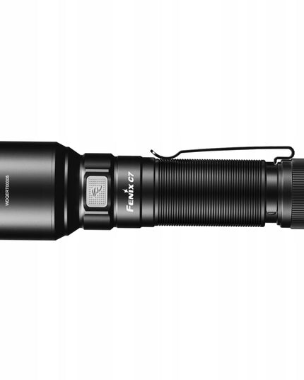 LED žibintuvėlis Fenix C7 3000lm 470m 5000 mAh USB-C IP68 duraliuminis