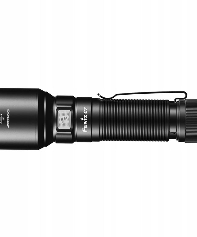 LED žibintuvėlis Fenix C7 3000lm 470m 5000 mAh USB-C IP68 duraliuminis