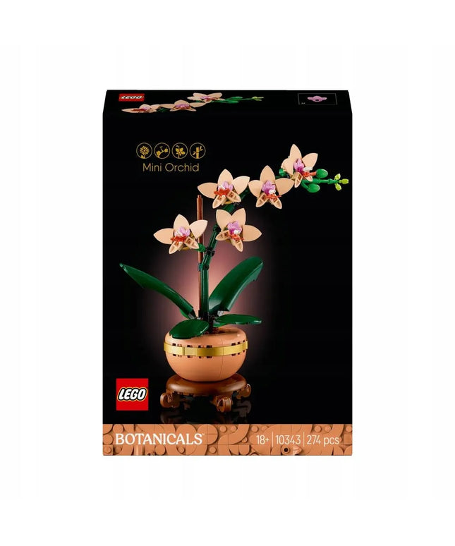 LEGO 10343 ICONS Botanicals Mažoji orchidėja