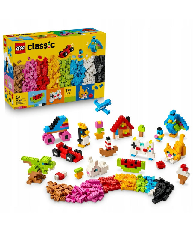 LEGO 11045 CLASSIC Kūrybiškos spalvingos kaladėlės