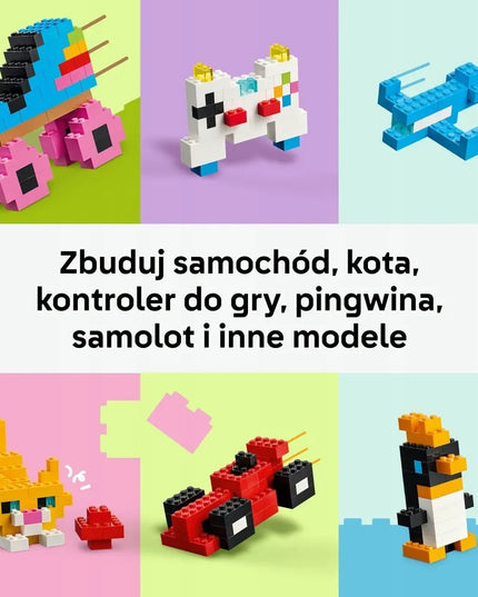 LEGO 11045 CLASSIC Kūrybiškos spalvingos kaladėlės