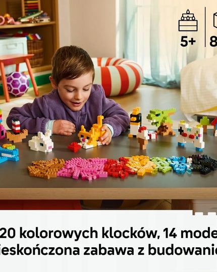 LEGO 11045 CLASSIC Kūrybiškos spalvingos kaladėlės