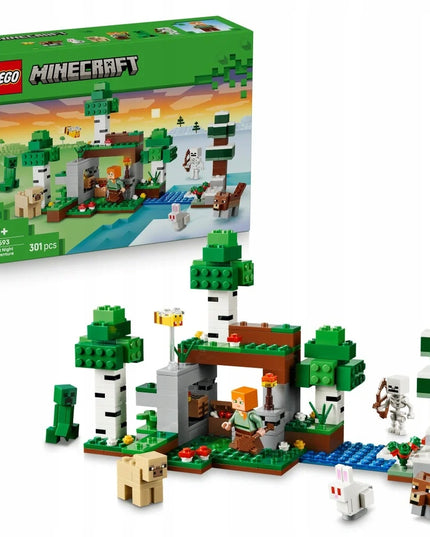 LEGO 21593 MINECRAFT Išgyvenimas pirmąją naktį