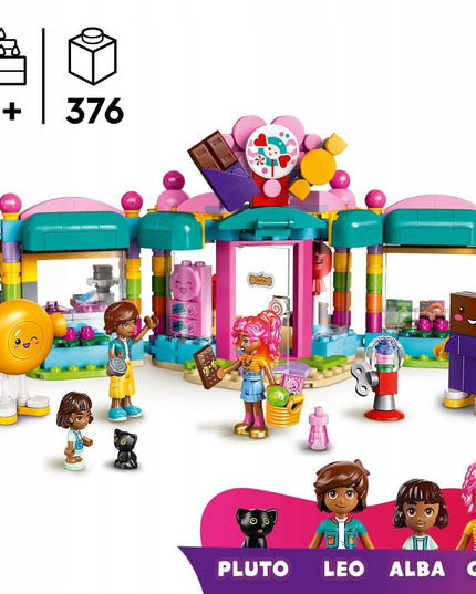 LEGO 42649 FRIENDS Saldumynų parduotuvė Hartleiko mieste