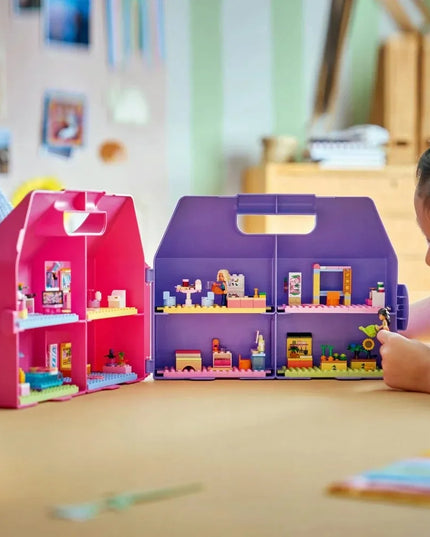 LEGO 42697 FRIENDS Kūrybinis lagaminas su lėlių nameliu