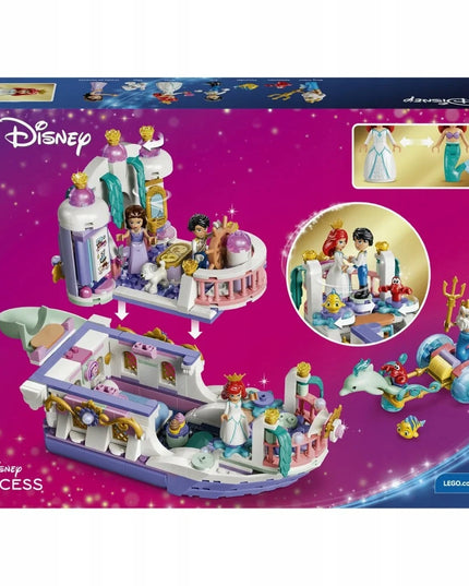 LEGO 43299 DISNEY PRINCESS Undinėlės karališkasis vestuvių laivas