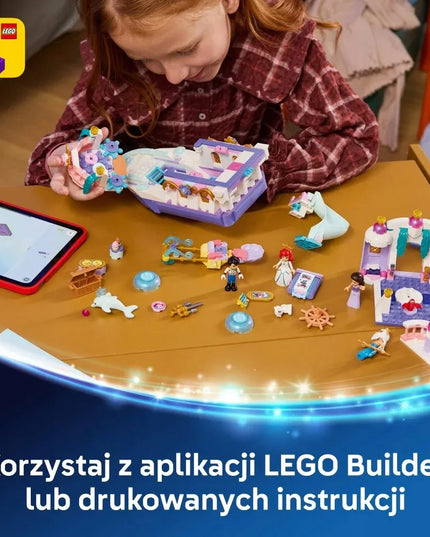 LEGO 43299 DISNEY PRINCESS Undinėlės karališkasis vestuvių laivas