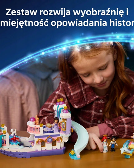 LEGO 43299 DISNEY PRINCESS Undinėlės karališkasis vestuvių laivas