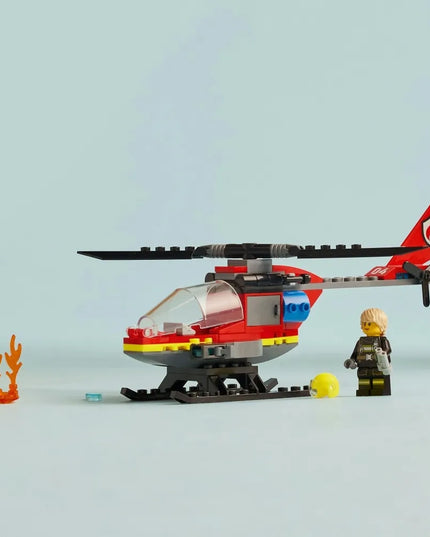 LEGO 60411 CITY Gaisrininkų gelbėjimo sraigtasparnis