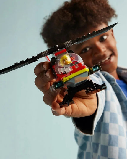 LEGO 60411 CITY Gaisrininkų gelbėjimo sraigtasparnis