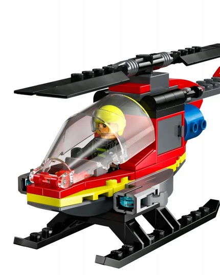 LEGO 60411 CITY Gaisrininkų gelbėjimo sraigtasparnis