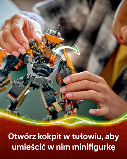 LEGO 71854 NINJAGO specialusis Cole ir Zane drakono šarvų mech