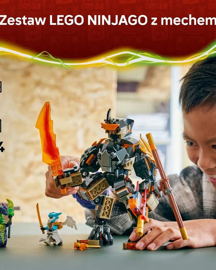 LEGO 71854 NINJAGO specialusis Cole ir Zane drakono šarvų mech