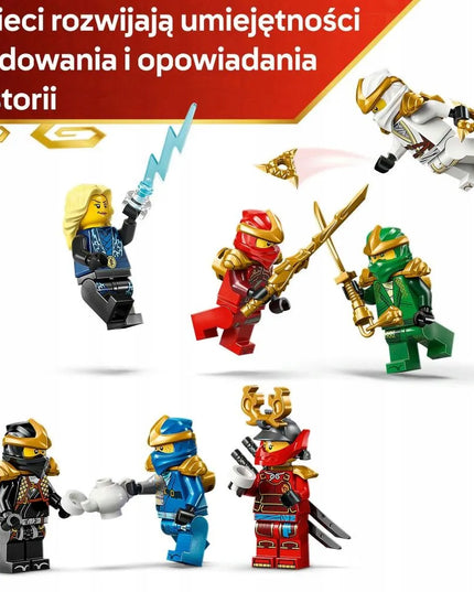 LEGO 71866 NINJAGO Ninja personažų eksponavimo rinkinys 15-os metų jubiliejui