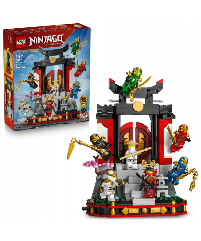 LEGO 71866 NINJAGO Ninja personažų eksponavimo rinkinys 15-os metų jubiliejui