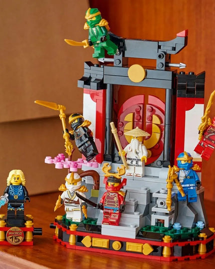 LEGO 71866 NINJAGO Ninja personažų eksponavimo rinkinys 15-os metų jubiliejui