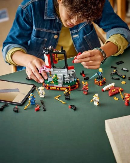 LEGO 71866 NINJAGO Ninja personažų eksponavimo rinkinys 15-os metų jubiliejui