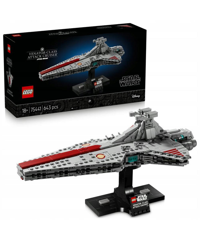 LEGO 75441 STAR WARS Venator klasės puolimo kreiseris