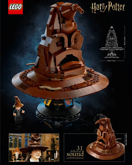 LEGO 76429 HARRY POTTER Kalbanti Paskirstymo kepurė