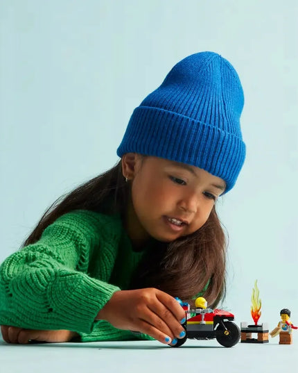 LEGO City 60410 Ugniagesių gelbėjimo motociklas, 57 detalių