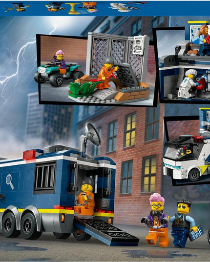 LEGO City 60418 Mobili policijos kriminalistinė laboratorija