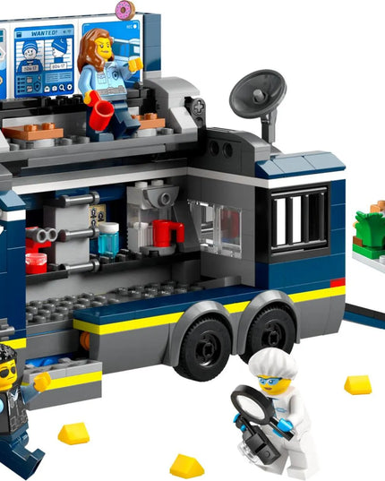 LEGO City 60418 Mobili policijos kriminalistinė laboratorija