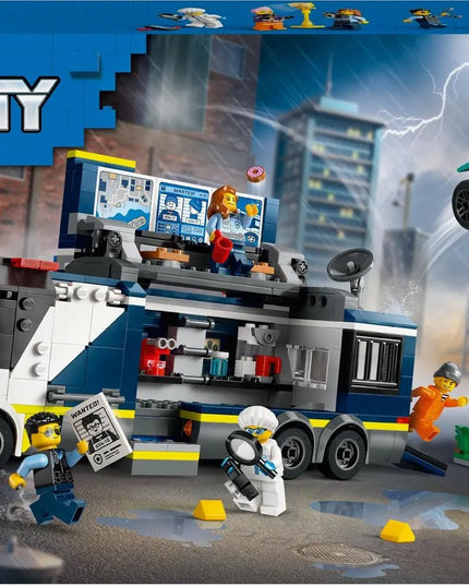 LEGO City 60418 Mobili policijos kriminalistinė laboratorija