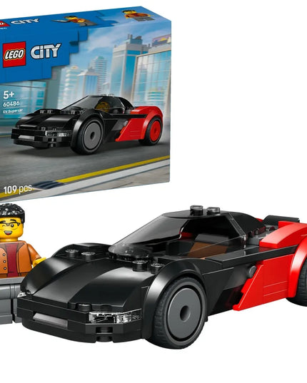 LEGO City 60486 elektrinis superautomobilis