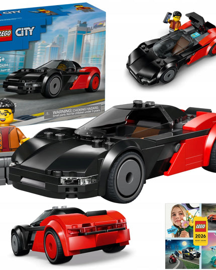 LEGO City 60486 elektrinis superautomobilis