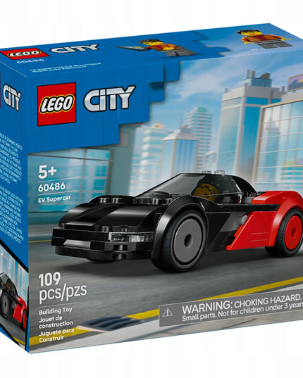 LEGO City 60486 elektrinis superautomobilis