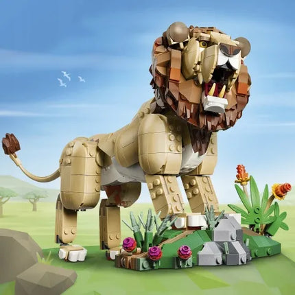 LEGO Creator 3 viename 31386 Laukiniai gyvūnai: Didingas liūtas
