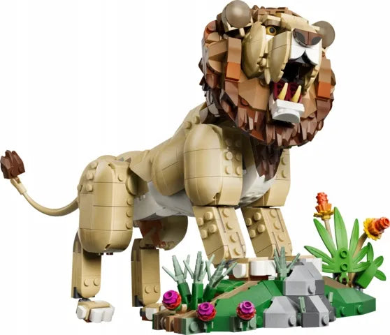 LEGO Creator 3 viename 31386 Laukiniai gyvūnai: Didingas liūtas