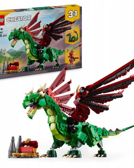 LEGO CREATOR Viduramžių drakonas 31161
