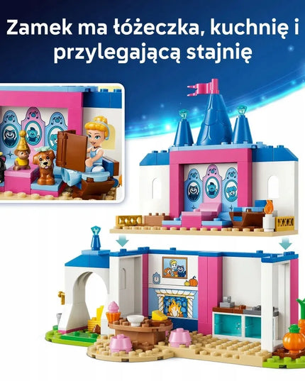 LEGO Disney Princess Pelenės ir jos gyvūnų bičiulių pilis 43283
