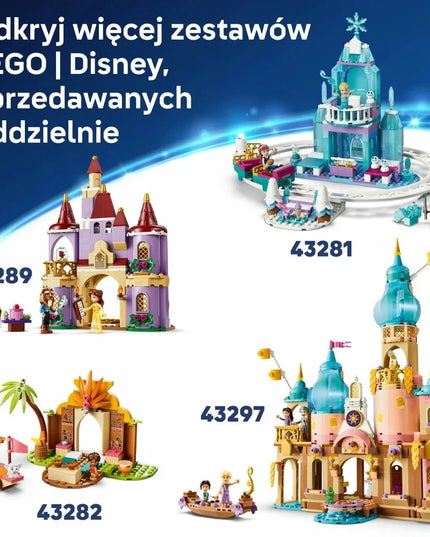 LEGO Disney Princess Pelenės ir jos gyvūnų bičiulių pilis 43283